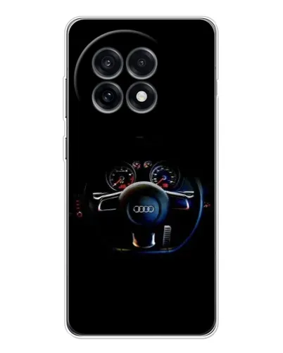 Чохол для OnePlus Ace 5 з картинкою «Салон Audi — кермо»