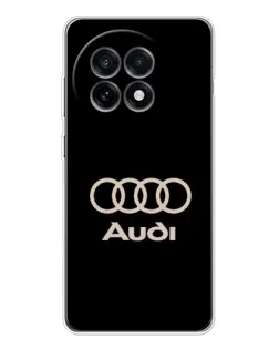 Чохол для OnePlus Ace 5 з картинкою «Audi — золотий логотип»