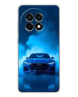Чохол для OnePlus Ace 5 з картинкою «Audi — блакитна енергія»