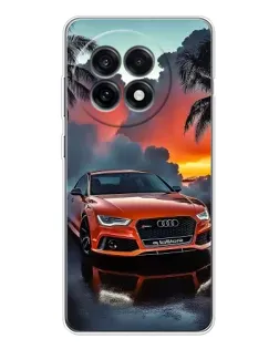 Чохол для OnePlus Ace 5 з картинкою «Audi — захід сонця»