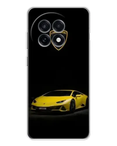 Чохол для OnePlus Ace 5 з картинкою «Lamborghini жовтий акцент»