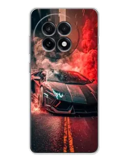 Чохол для OnePlus Ace 5 з картинкою «Lamborghini червоний дим» Чохол для OnePlus Ace 5 з картинкою «Lamborghini червоний дим»