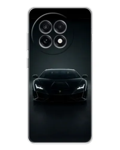 Чохол для OnePlus Ace 5 з картинкою «Чорний Lamborghini Aventador»