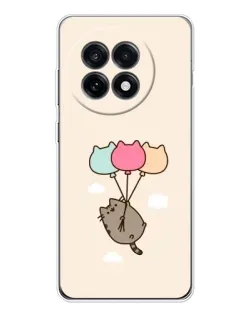 Чехол для OnePlus Ace 5 с картинкой «Пушин на шариках»