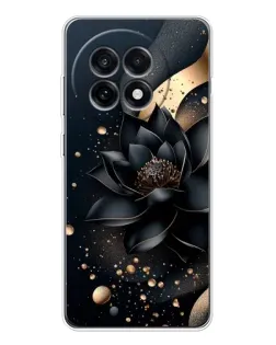 Чехол для OnePlus Ace 5 с картинкой «Черный лотос»
