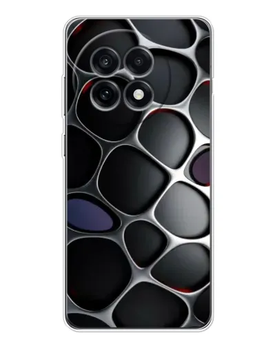 Чохол для OnePlus Ace 5 з картинкою «Об'ємна темна решітка»