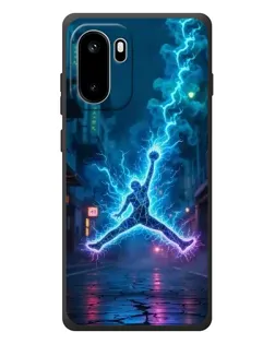 Чехол для OnePlus Ace 6 с картинкой «Jordan Gold Jumpman»