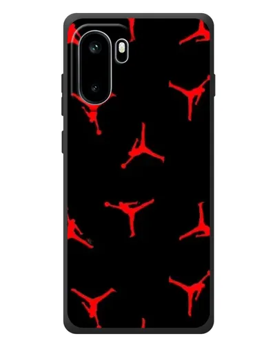 Чохол для OnePlus Ace 6 з картинкою «Jordan Red Pattern» Чохол для OnePlus Ace 6 з картинкою «Jordan Red Pattern»
