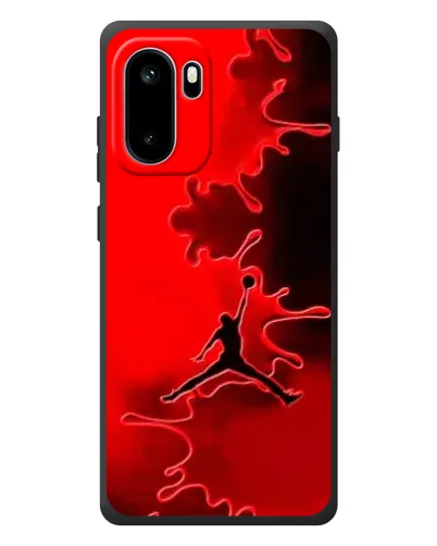 Чохол для OnePlus Ace 6 з картинкою «Jordan Red Smoke» Чохол для OnePlus Ace 6 з картинкою «Jordan Red Smoke»