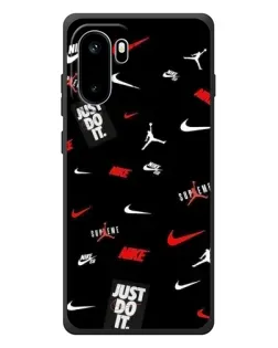 Чохол для OnePlus Ace 6 з картинкою «Nike Mix Pattern»