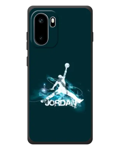 Чохол для OnePlus Ace 6 з картинкою «Jordan Blue Fire» Чохол для OnePlus Ace 6 з картинкою «Jordan Blue Fire»