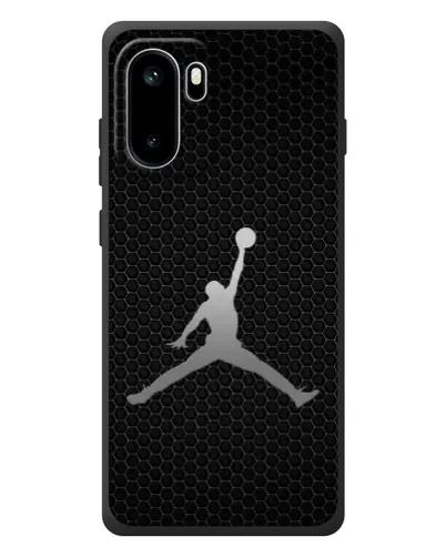 Чохол для OnePlus Ace 6 з картинкою «Jordan Dark Carbon» Чохол для OnePlus Ace 6 з картинкою «Jordan Dark Carbon»