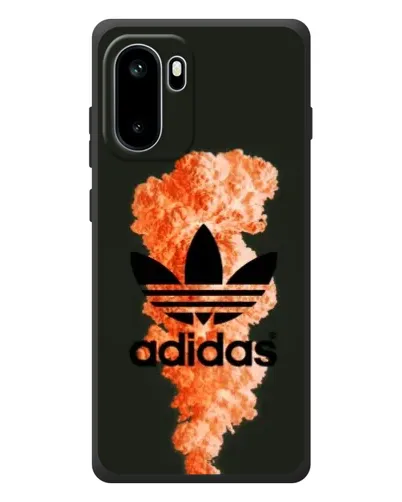 Чехол для OnePlus Ace 6 с картинкой «Оранжевый дым Adidas» Чехол для OnePlus Ace 6 с картинкой «Оранжевый дым Adidas»