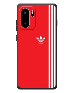 Чехол для OnePlus Ace 6 с картинкой «Красный минимализм Adidas» Чехол для OnePlus Ace 6 с картинкой «Красный минимализм Adidas»