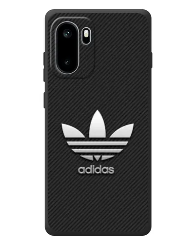 Чехол для OnePlus Ace 6 с картинкой «Adidas Карбоновая текстура» Чехол для OnePlus Ace 6 с картинкой «Adidas Карбоновая текстура»