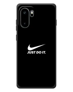 Чехол для OnePlus Ace 6 с картинкой «Минимализм от Nike»