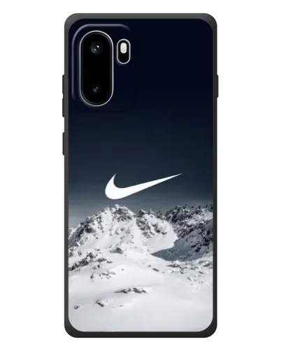 Чехол для OnePlus Ace 6 с картинкой «Nike — зимние горы» Чехол для OnePlus Ace 6 с картинкой «Nike — зимние горы»