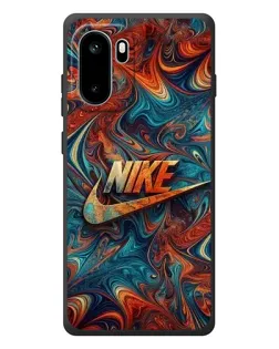 Чехол для OnePlus Ace 6 с картинкой «Nike в абстракции»
