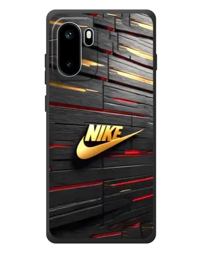 Чехол для OnePlus Ace 6 с картинкой «Золотой Nike на металле» Чехол для OnePlus Ace 6 с картинкой «Золотой Nike на металле»