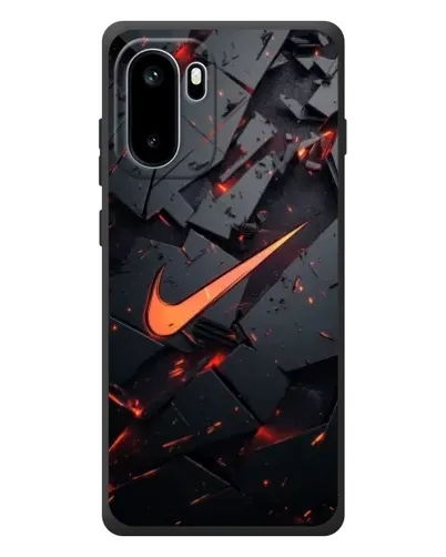 Чехол для OnePlus Ace 6 с картинкой «Nike — эффект разломов» Чехол для OnePlus Ace 6 с картинкой «Nike — эффект разломов»