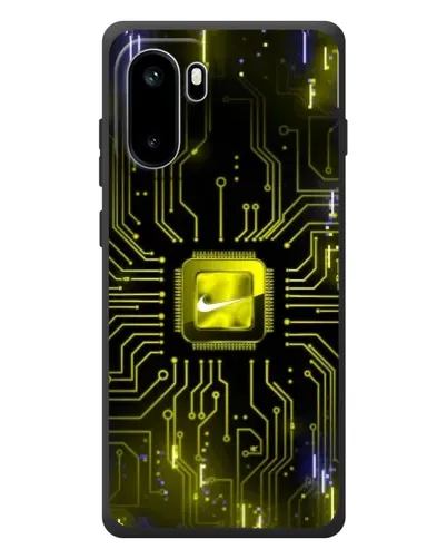 Чехол для OnePlus Ace 6 с картинкой «Nike — золотая искра» Чехол для OnePlus Ace 6 с картинкой «Nike — золотая искра»