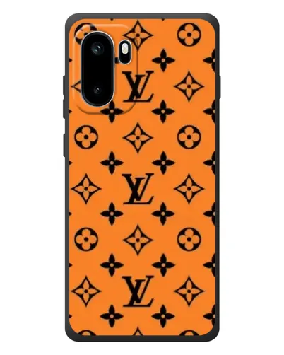 Чохол для OnePlus Ace 6 з картинкою «Помаранчевий стиль LV»