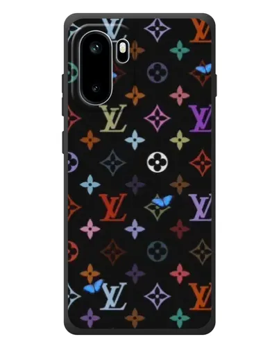 Чохол для OnePlus Ace 6 з картинкою «Кольорова монограма LV»