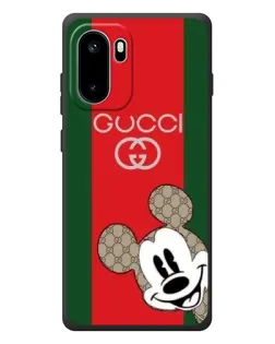 Чохол для OnePlus Ace 6 з картинкою «Gucci — смуги та Міккі» Чохол для OnePlus Ace 6 з картинкою «Gucci — смуги та Міккі»