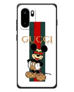 Чохол для OnePlus Ace 6 з картинкою «Міккі Маус Gucci — смуги» Чохол для OnePlus Ace 6 з картинкою «Міккі Маус Gucci — смуги»