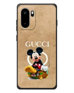 Чохол для OnePlus Ace 6 з картинкою «Міккі Маус Gucci — крафт» Чохол для OnePlus Ace 6 з картинкою «Міккі Маус Gucci — крафт»