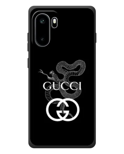 Чохол для OnePlus Ace 6 з картинкою «Gucci — срібна змія»