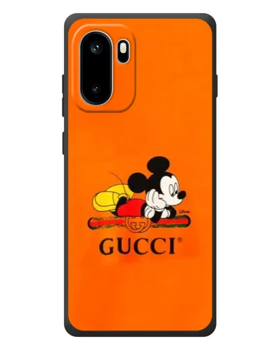 Чохол для OnePlus Ace 6 з картинкою «Міккі Маус Gucci — помаранч» Чохол для OnePlus Ace 6 з картинкою «Міккі Маус Gucci — помаранч»