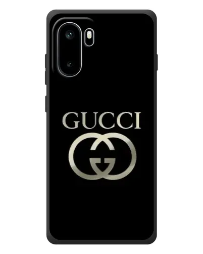 Чохол для OnePlus Ace 6 з картинкою «Gucci — золото на чорному» Чохол для OnePlus Ace 6 з картинкою «Gucci — золото на чорному»