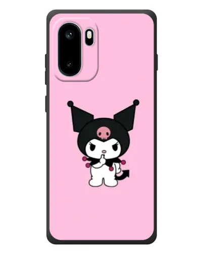 Чехол для OnePlus Ace 6 с картинкой «Kuromi — розовая нежность»