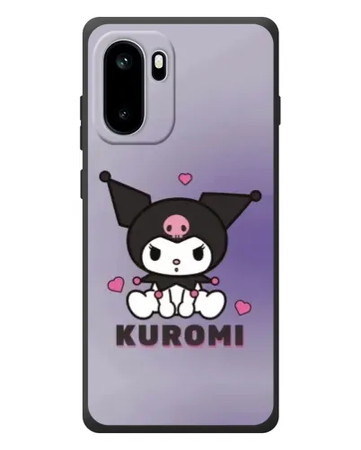 Чехол для OnePlus Ace 6 с картинкой «Kuromi — фиолетовый арт»