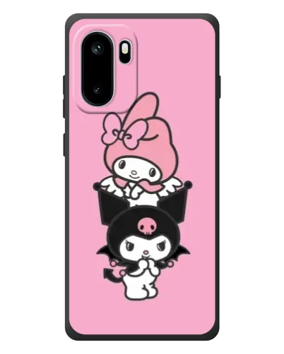 Чехол для OnePlus Ace 6 с картинкой «My Melody и Kuromi»