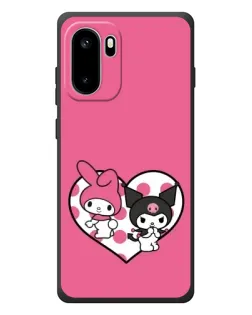 Чохол для OnePlus Ace 6 з картинкою «Kuromi та My Melody» Чохол для OnePlus Ace 6 з картинкою «Kuromi та My Melody»