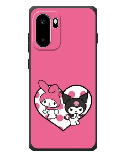 Чехол для OnePlus Ace 6 с картинкой «Kuromi и My Melody»