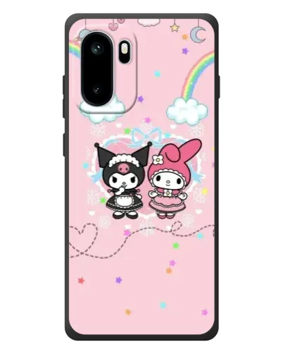 Чехол для OnePlus Ace 6 с картинкой «My Melody и Kuromi»
