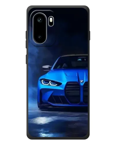 Чехол для OnePlus Ace 6 с картинкой «Голубая BMW M4» Чехол для OnePlus Ace 6 с картинкой «Голубая BMW M4»