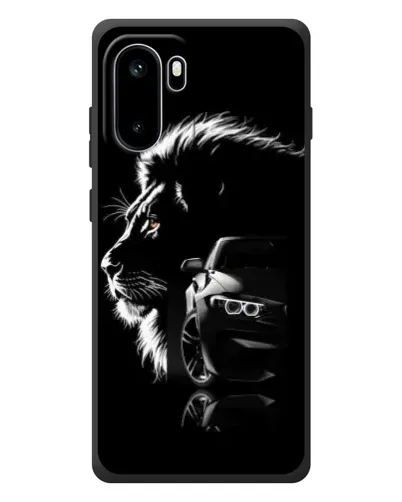 Чехол для OnePlus Ace 6 с картинкой «BMW и лев» Чехол для OnePlus Ace 6 с картинкой «BMW и лев»