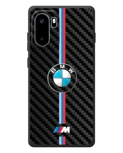 Чехол для OnePlus Ace 6 с картинкой «Эмблема BMW и карбон» Чехол для OnePlus Ace 6 с картинкой «Эмблема BMW и карбон»