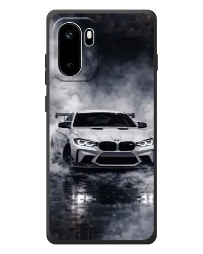 Чехол для OnePlus Ace 6 с картинкой «BMW сквозь туман» Чехол для OnePlus Ace 6 с картинкой «BMW сквозь туман»