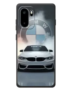 Чохол для OnePlus Ace 6 з картинкою «BMW в білому диму»