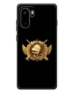 Чохол для OnePlus Ace 6 з картинкою «PUBG — помаранчевий градієнт»