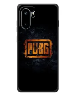 Чохол для OnePlus Ace 6 з картинкою «PUBG — золотий логотип»