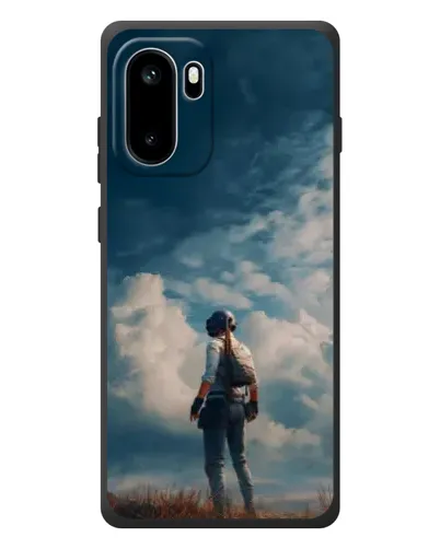 Чохол для OnePlus Ace 6 з картинкою «Герой PUBG на скелі»