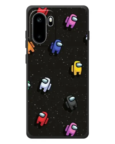 Чохол для OnePlus Ace 6 з картинкою «Космічний патерн Among Us»