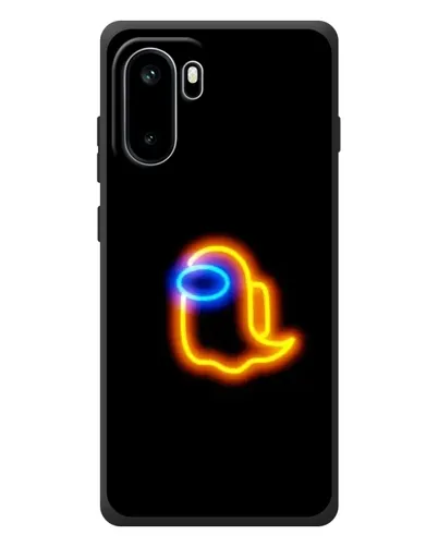 Чохол для OnePlus Ace 6 з картинкою «Among Us неонове сяйво»