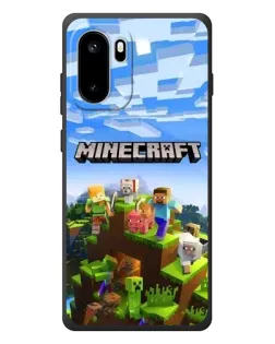 Чохол для OnePlus Ace 6 з картинкою «Minecraft класичний світ»